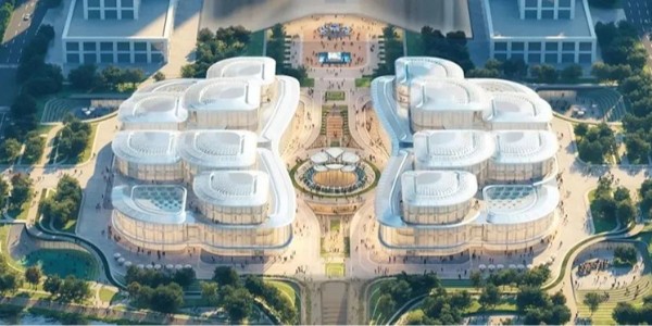 余杭未來科技城市民中心方案公布，即將開工!